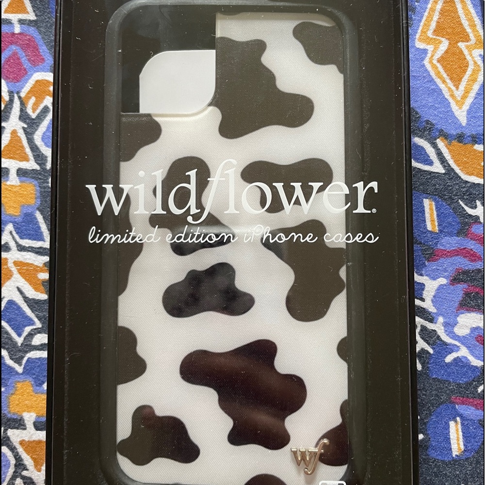 Wildflower Moo iPhone 11 case